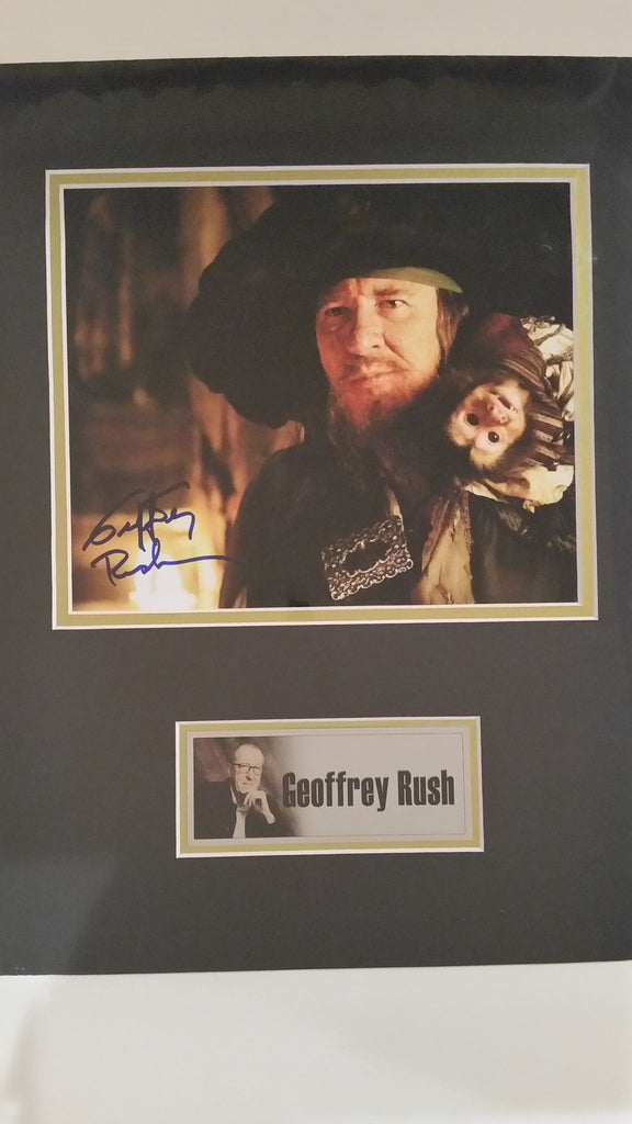 Signed photo of Geoffrey Rush
