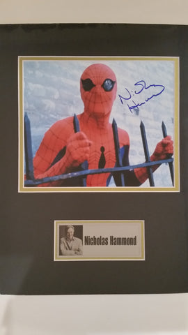 Signed photo of Nicholas Hammond