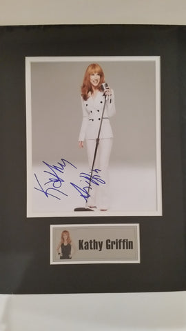 Signed photo of Kathy Griffin