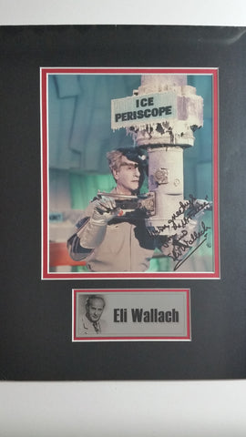 Signed photo of Eli Wallach