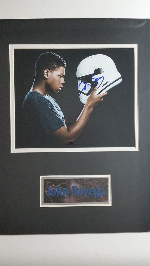 Signed photo of John Boyega
