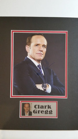 Signed photo of Clark Gregg