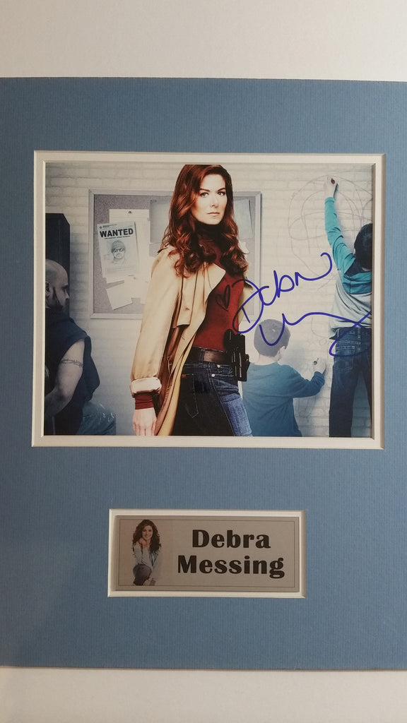 Signed photo of Debra Messing
