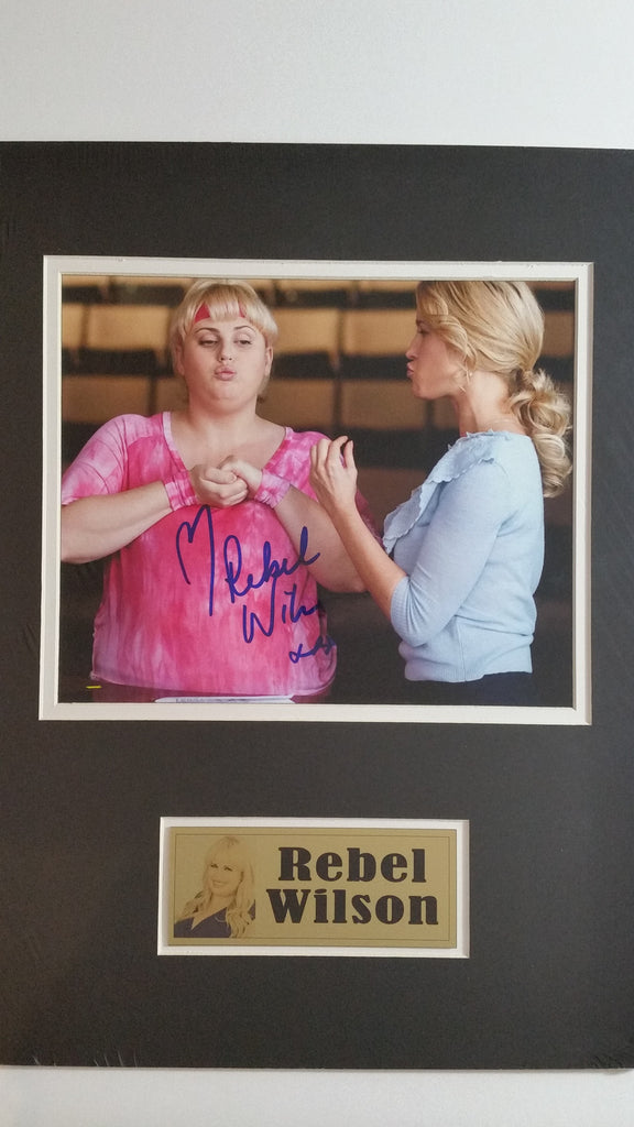 Signed photo of Rebel Wilson