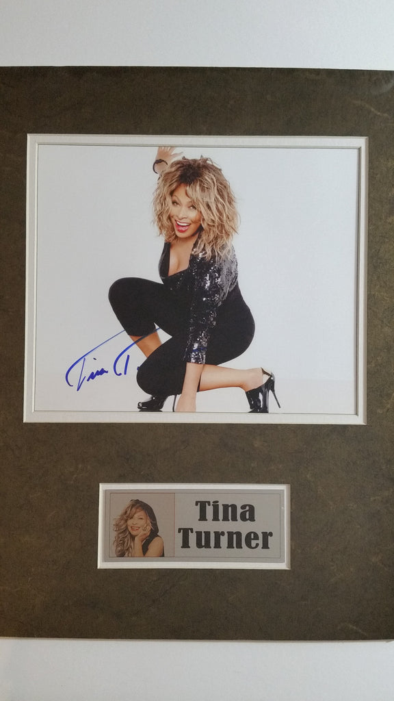 Signed photo of Tina Turner