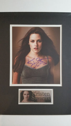 Signed photo of Kristen Stewart