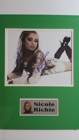 Signed photo of Nicole Ritchie