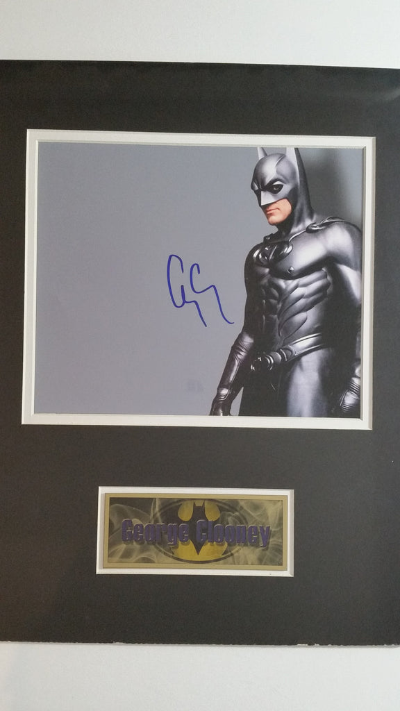 Signed photo of George Clooney