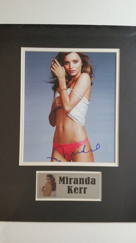 Signed photo of Miranda Kerr