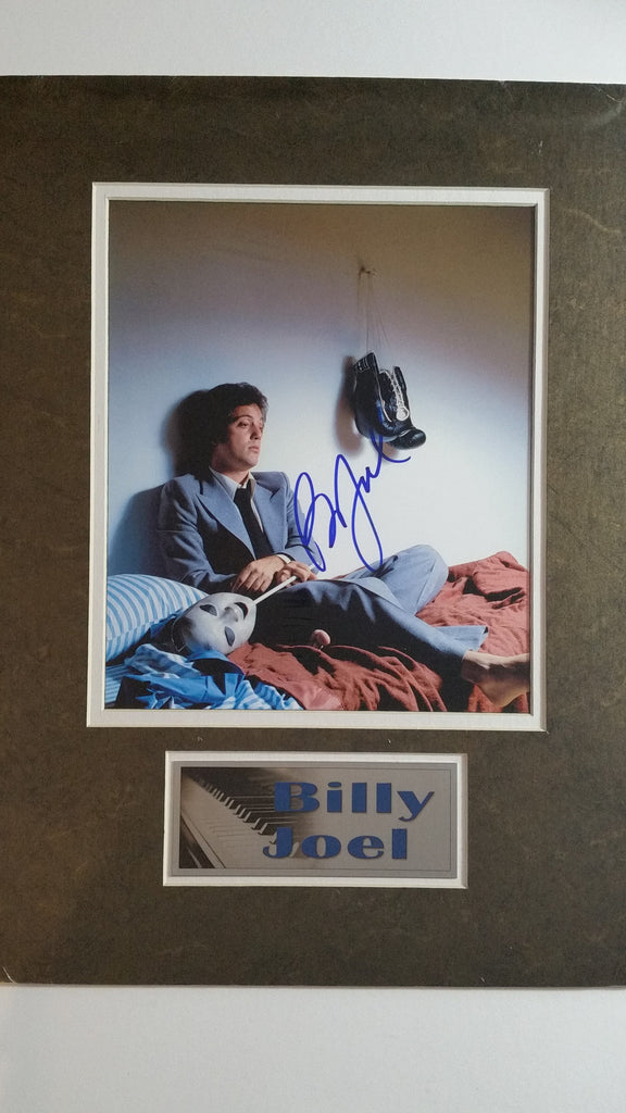 Signed photo of Billy Joel