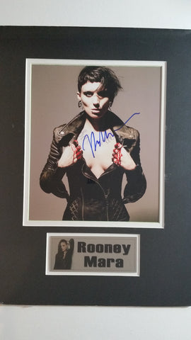 Signed photo of Ronney Mara
