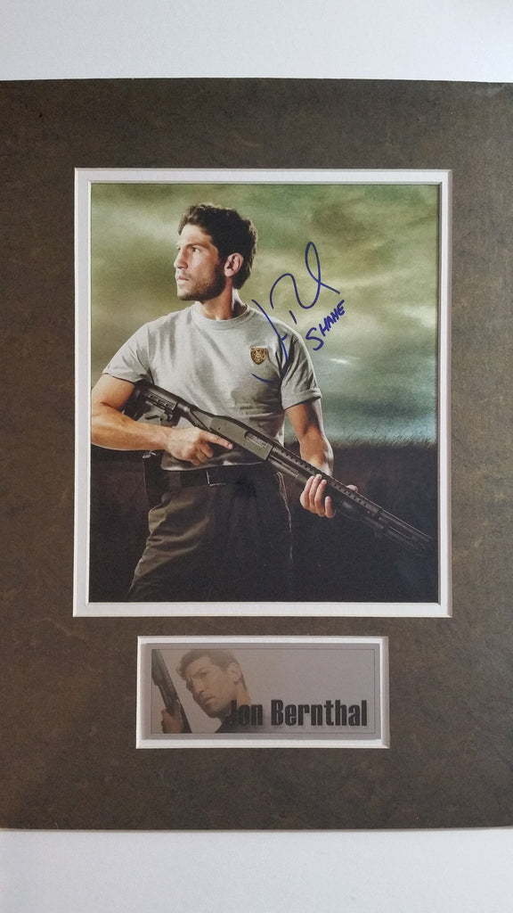 Signed photo of Jon Bernthal