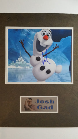 Signed photo of Josh Gad