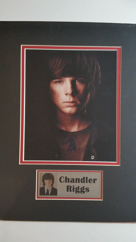 Signed photo of Chandler Riggs