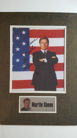 Signed photo of Martin Sheen