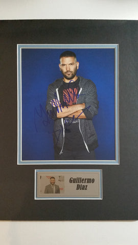 Signed photo of Guillermo Diaz