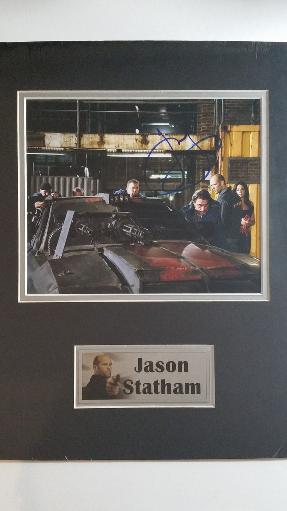 Signed photo of Jason Statham