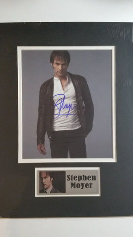 Signed photo of Stephen Moyer