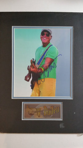 Signed photo of Jimmy Buffett