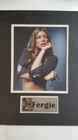 Signed photo of Fergie