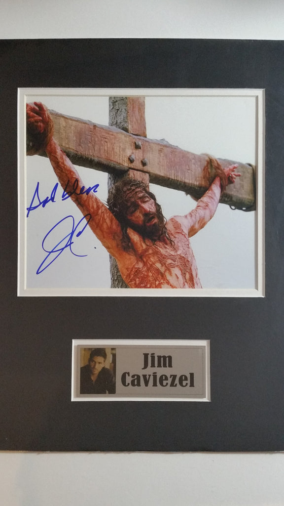 Signed photo of Jim Caviezel