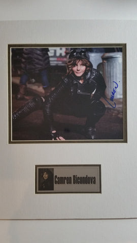 Signed photo of Carmen Bicondova