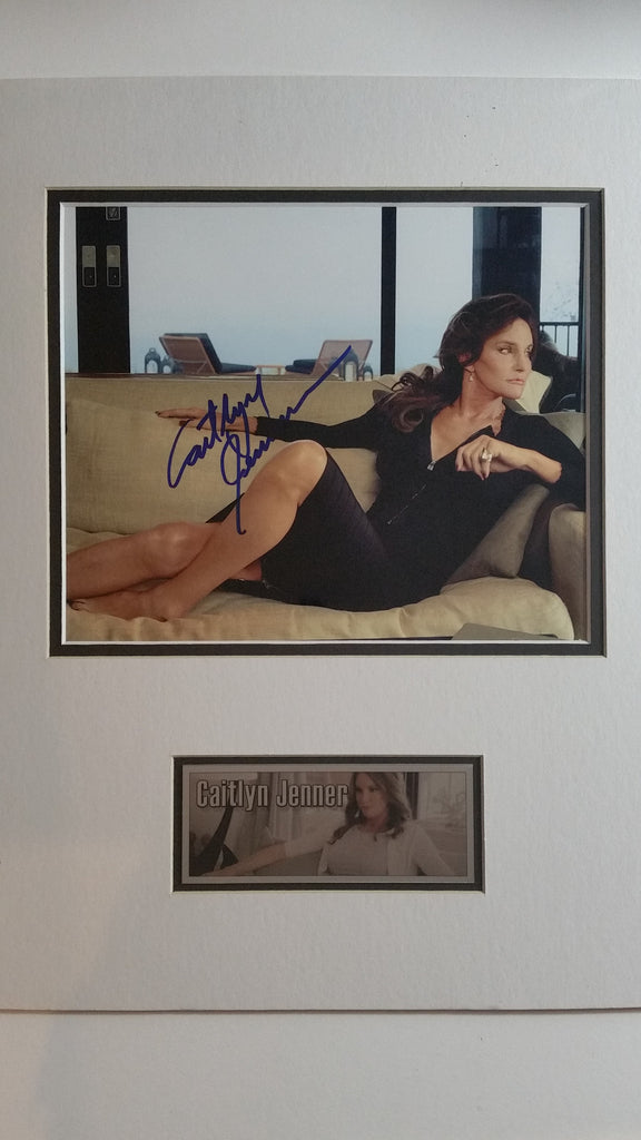 Signed photo of Caitlyn Jenner