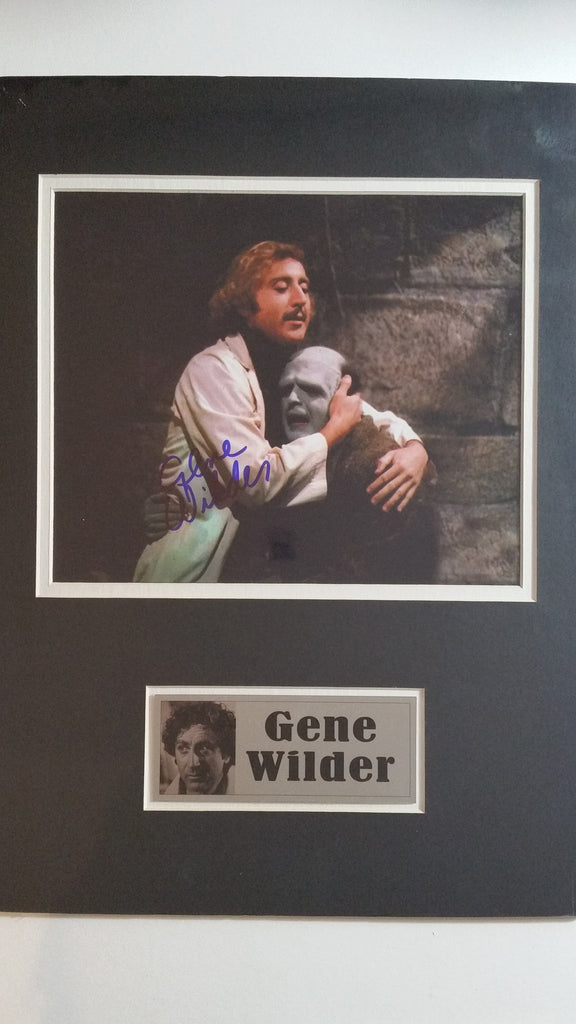 Signed photo of Gene Wilder