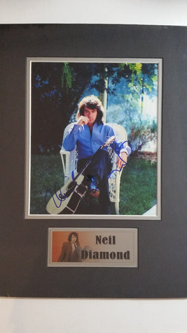 Signed photo of Neil Diamond