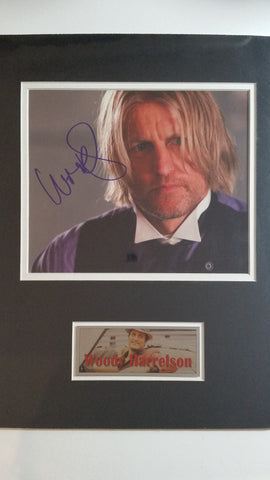 Signed photo of Woody Harrelson
