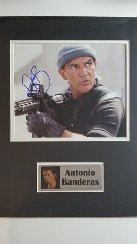 Signed photo of Antonio Banderas