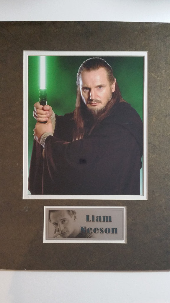Signed photo of Liam Neeson