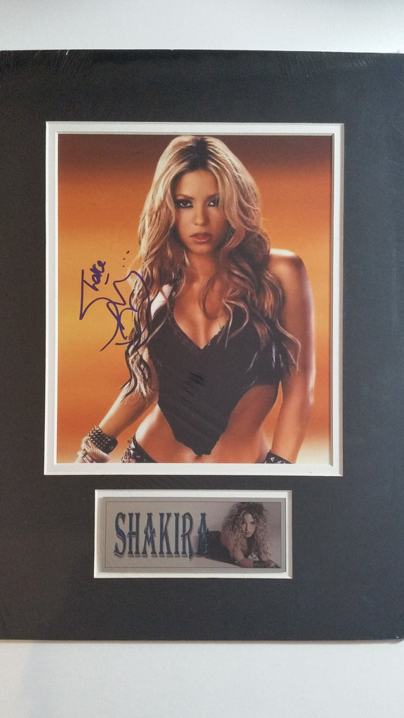 Signed photo of Shakira