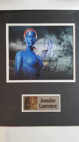 Signed photo of Jennifer Lawrence