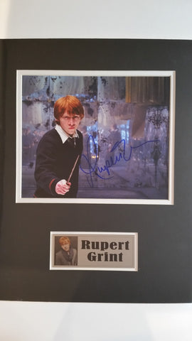 Signed photo of Rupert Grint