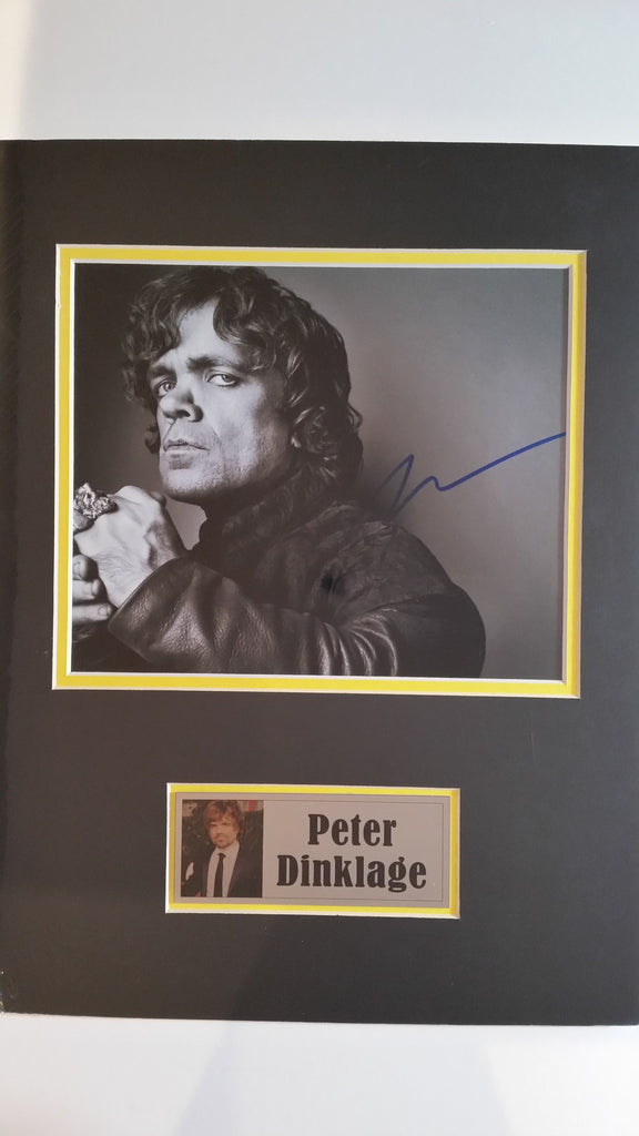 Signed photo of Peter Dinklage