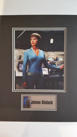 Signed photo of Jolene Blalock