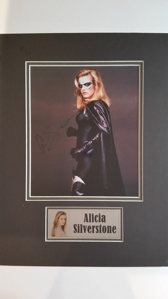 Signed photo of Alicia Silverstone