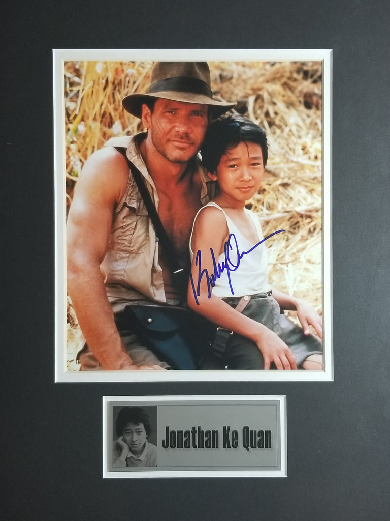 Signed photo of Jonathan Ke Quan