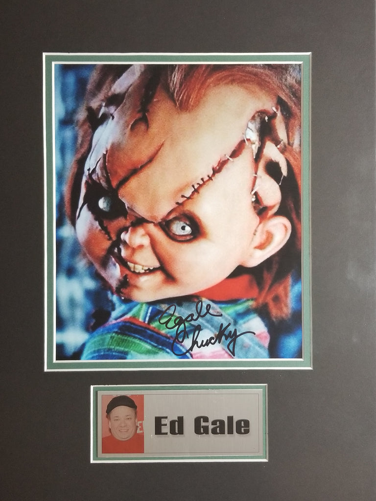 Signed photo of Chucky