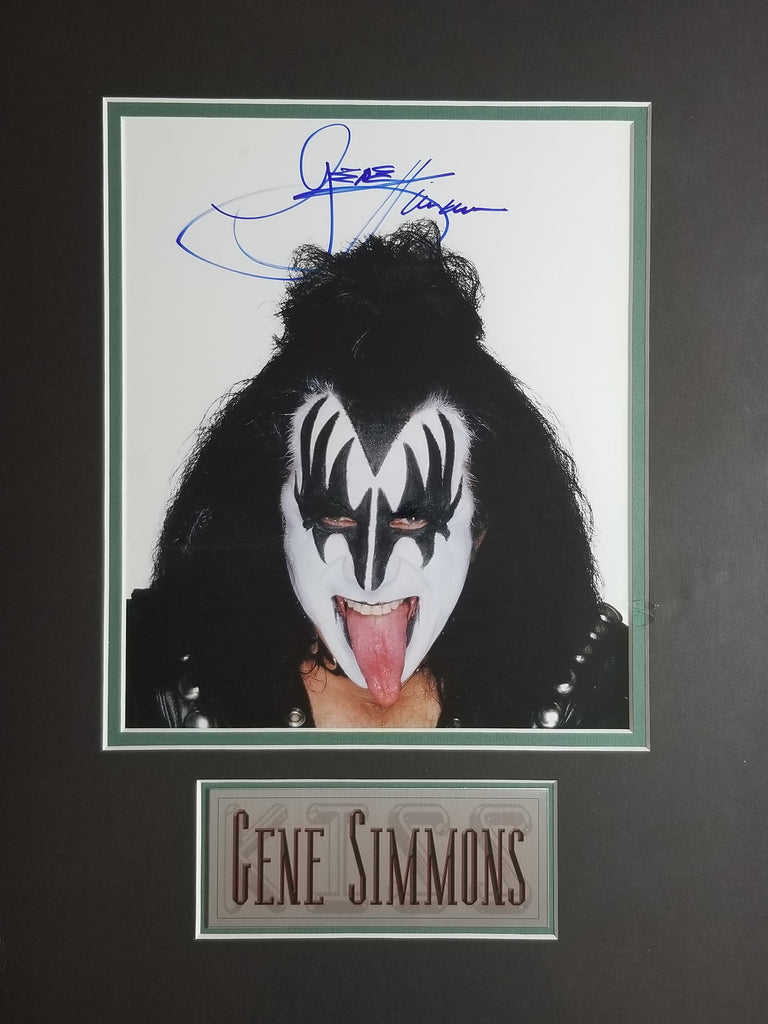 Signed photo of Gene Simmons