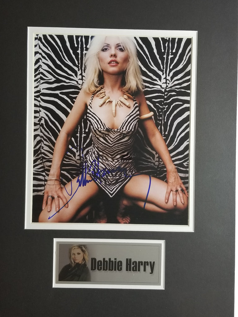 Signed photo of Debbie Harry from Blondie