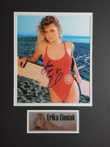 Signed photo of Erika Eleniak