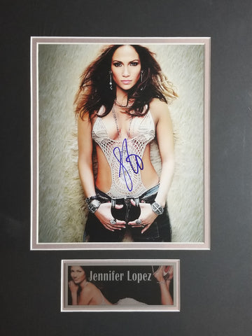 Signed photo of Jennifer Lopez