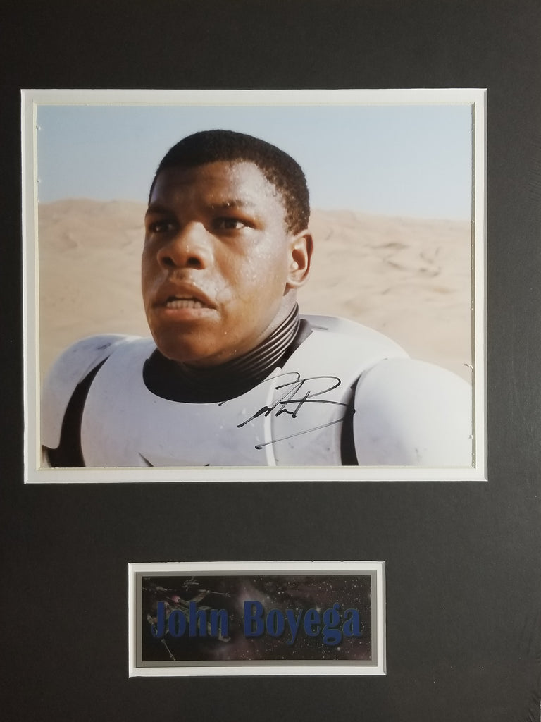 Signed photo of John Boyega from Star Wars