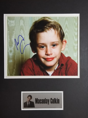 Signed photo of Macaulay Culkin