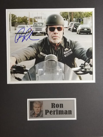 Signed photo of Ron Perlman from Sons of Anarchy