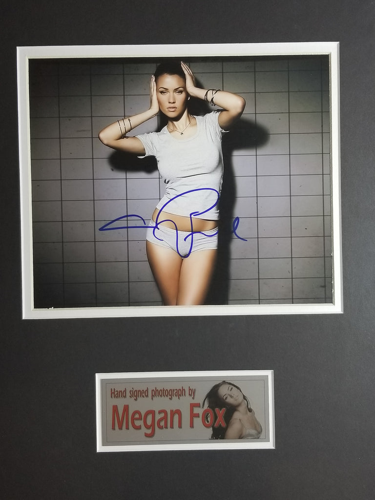 Signed photo of Megan Fox