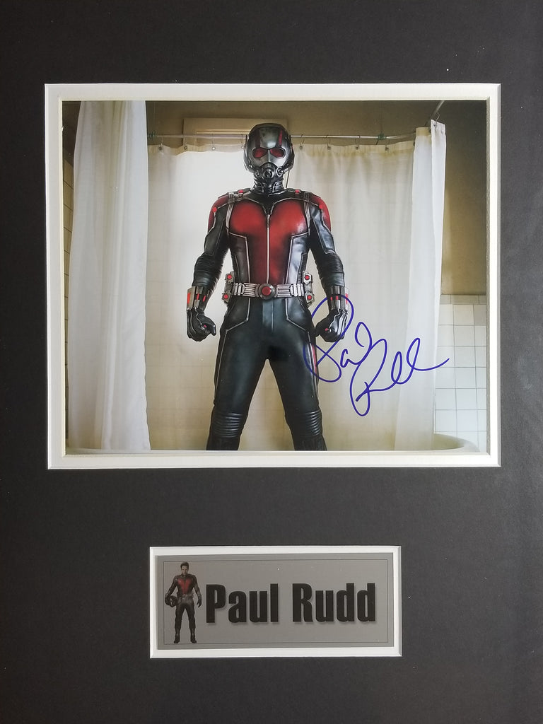 Signed photo of Paul Rudd as Ant Man