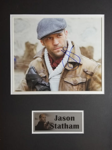 Signed photo of Jason Statham